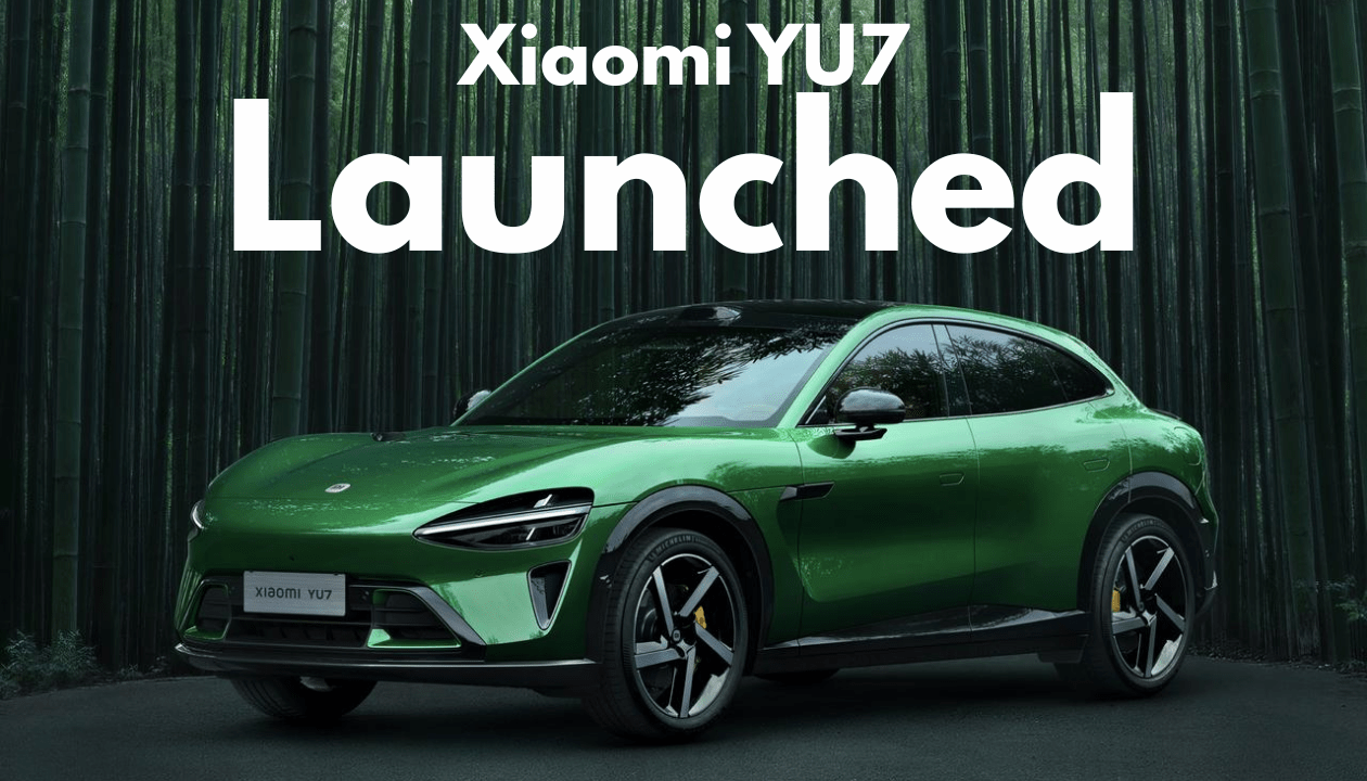 Xiaomi's first electric SUV Xiaomi YU7 launched