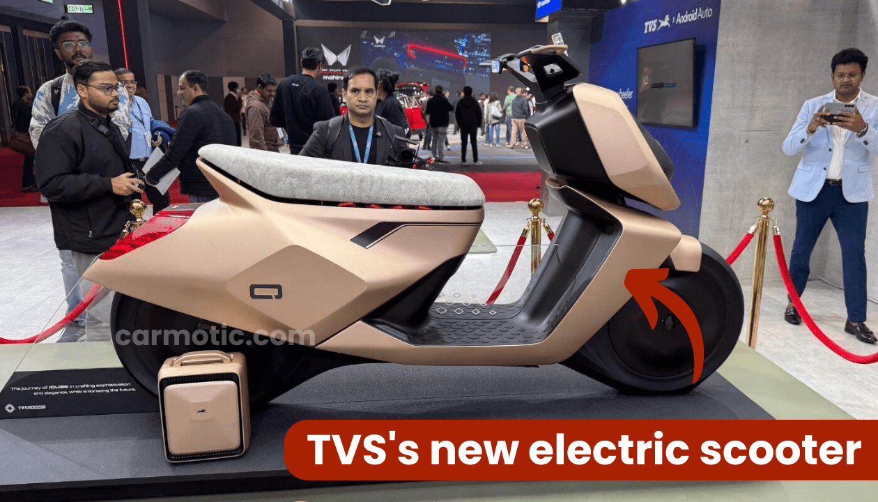 TVS's new cheap electric scoote