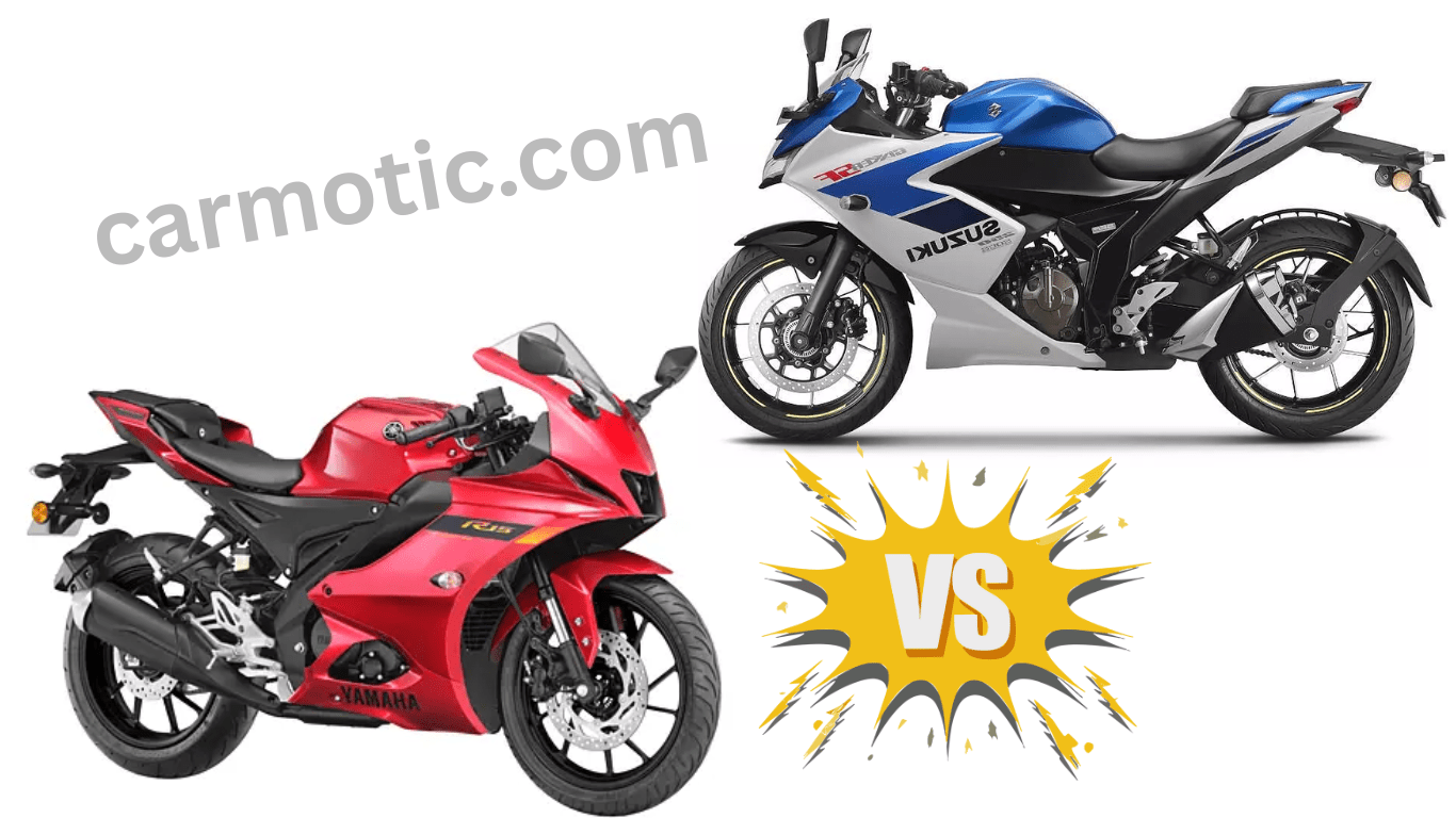 Yamaha R15 V5 vs Suzuki Gixxer SF 250