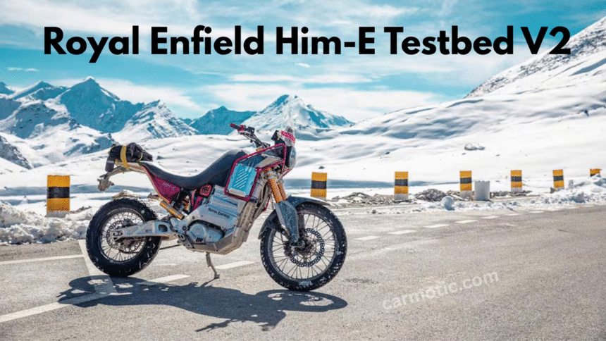 Royal Enfield Him-E Testbed V2