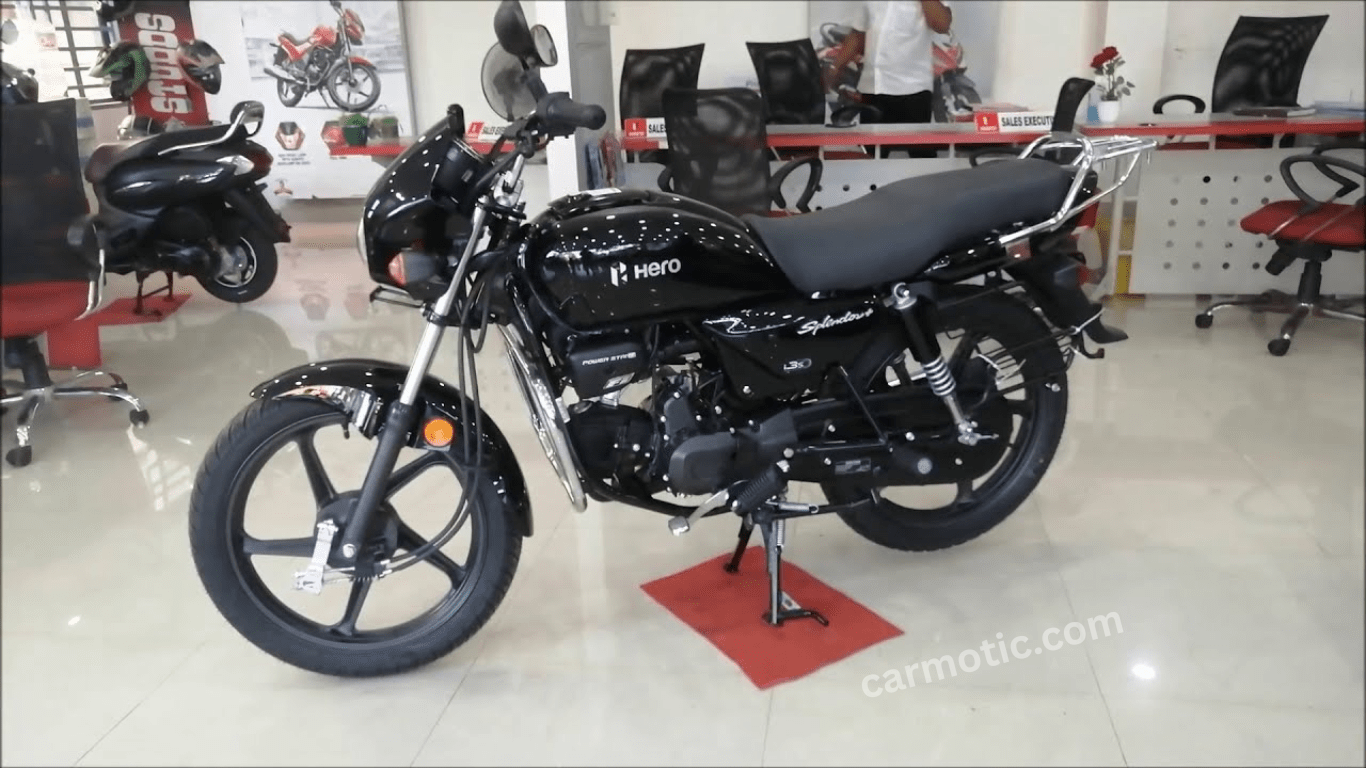 Hero Splendor Plus BS6 Black Price