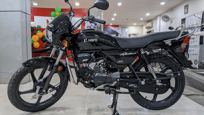 Splendor Plus BS6 Black Price