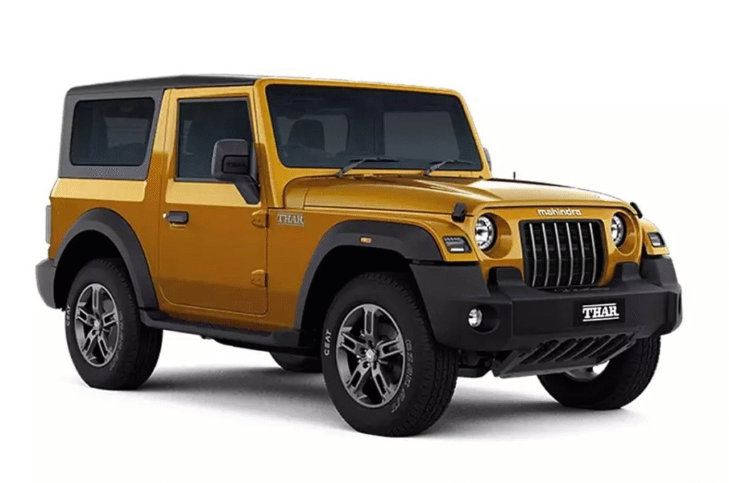 Mahindra Thar On Road Price Bangalore