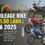 Best Mileage Bike Under 1.50 Lakh in India 2025