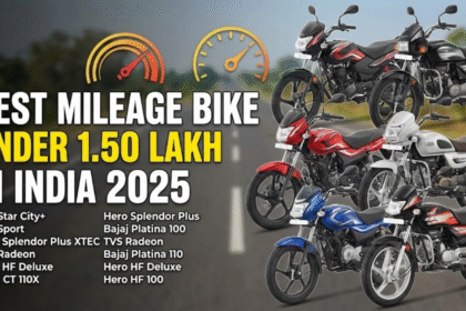 Best Mileage Bike Under 1.50 Lakh in India 2025