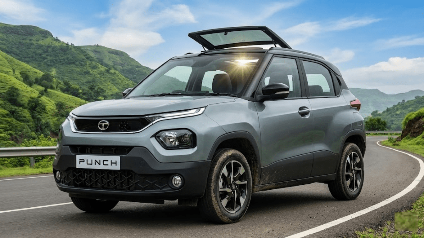 new tata punch on road price