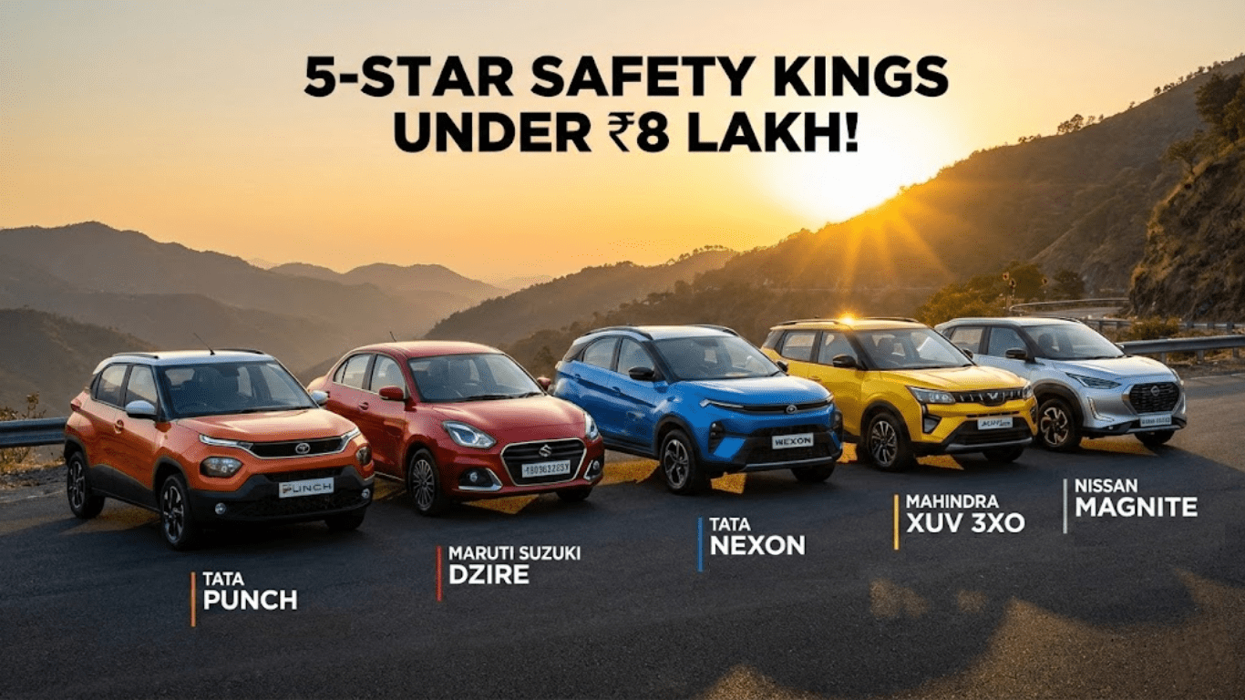 Best Safest Car Under 10 Lakhs